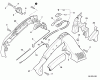 Echo ES-255 - Shredder/Vacuum, S/N: P18812001001 - P18812999999 Ersatzteile Control Handle, Switch, Throttle Cable