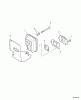 Echo SRM-210i - String Trimmer, S/N:08001001 - 08999999 Ersatzteile Exhaust