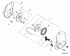 Echo PB-255 - Hand Held Blower, S/N: P06213001001 - P06213999999 Ersatzteile Starter  S/N: P06213002046 - P06213999999