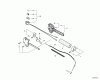 Echo SRM-211 - String Trimmer, S/N:02001001 - 02999999 Ersatzteile Control Handle, Throttle Cable, Ignition Switch