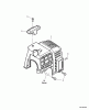 Echo SRM-210i - String Trimmer, S/N:S80413001001 - S80413999999 Ersatzteile Engine Cover