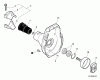 Echo SRM-211 - String Trimmer, S/N:09001001 - 09999999 Ersatzteile Fan Case, Clutch