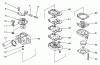 Echo SRM-2200 - String Trimmer Ersatzteile Carburetor