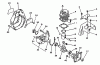 Echo SRM-2201 - String Trimmer Ersatzteile Engine, Crankcase, Fan Housing, Cover