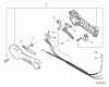 Echo SRM-225 - String Trimmer, S/N: S89413001001 - S89413999999 Ersatzteile Control Handle, Control Cable Assembly  S/N: S89413001001 - S89413016593