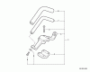 Echo SRM-225 - String Trimmer, S/N: S89413001001 - S89413999999 Ersatzteile Front Handle