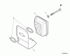 Echo SRM-22GESU - String Trimmer, Ersatzteile Exhaust