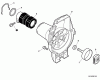 Echo SRM-22GESU - String Trimmer, Ersatzteile Fan Case, Clutch
