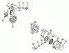 Echo SRM-2301 - String Trimmer, S/N:001001 - 0031000 Ersatzteile Clutch, Ignition, Starter
