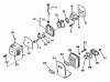 Echo SRM-2301 - String Trimmer, S/N:001001 - 0031000 Ersatzteile Intake, Exhaust, Air Cleaner