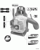 Echo PB-260i - Back Pack Blower, S/N: 05001001 - 05999999 Ersatzteile Labels