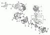 Echo SRM-2301 - String Trimmer, S/N:0031001 - 9999999 Ersatzteile Engine, Crankcase, Fan Housing, Cover