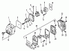 Echo SRM-2501 - String Trimmer, S/N:061969 - 079351 Ersatzteile Intake, Exhaust, Air Cleaner