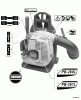 Echo PB-261L - Back Pack Blower, S/N: 06001001 - 06999999 Ersatzteile Labels