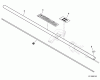 Echo SRM-230S - String Trimmer, S/N:S65711001001 - S65711999999 Ersatzteile Main Pipe, Solid Driveshaft