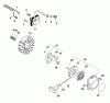 Echo SRM-2601 - String Trimmer Ersatzteile Ignition, Starter, Flywheel