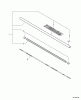 Echo SRM-211SB - String Trimmer, S/N: 06001001 - 06999999 Ersatzteile Main Pipe Assembly, Driveshaft -- Lower