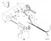 Echo SRM-265S - String Trimmer, S/N:S79712001001 - S79712999999 Ersatzteile Control Handle, Control Cable Assembly