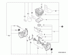 Echo PB-265L - Back Pack Blower, S/N: P09312001001 - P09312999999 Ersatzteile Engine, Short Block -- SB1092