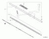 Echo SRM-265U - String Trimmer/Brush Cutter, S/N:S82313001001 - S8231399999 Ersatzteile Main Pipe Assembly, Driveshaft