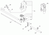 Echo SRM-270U - String Trimmer/Brush Cutter, S/N: S52520001001 - S52520999999 Ersatzteile Main, Pipe, U-Handle, Harness
