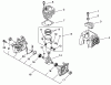 Echo SRM-270U - String Trimmer/Brush Cutter, Ersatzteile Cylinder, Piston, Crankcase, Engine Cover