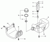 Echo SRM-270U - String Trimmer/Brush Cutter, Ersatzteile Fuel System
