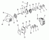 Echo SRM-3000 - String Trimmer, S/N:027001 - 034000 Ersatzteile Intake, Exhaust, Air Cleaner