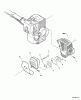Echo SRM-310U - String Trimmer/Brush Cutter, S/N:03001001 - 03999999 Ersatzteile Exhaust
