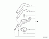 Echo SRM-211 - String Trimmer, S/N:09001001 - 09999999 Ersatzteile Front Handle