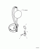 Echo SRM-311S - String Trimmer, S/N:S74512001001 - S74512999999 Ersatzteile Shoulder Harness