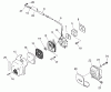 Echo SRM-360SL - String Trimmer, S/N: S00836001001 - S00836999999 Ersatzteile Air Cleaner, Muffler