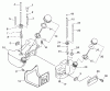 Echo SRM-360SL - String Trimmer, S/N: S00836001001 - S00836999999 Ersatzteile Fuel Tank(Sr/Nr 36003113 and before)