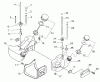 Echo SRM-360SL - String Trimmer, S/N: S00836001001 - S00836999999 Ersatzteile Fuel Tank(Sr/Nr 36003114 and after)