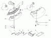 Echo SRM-360SL - String Trimmer, S/N: S00836001001 - S00836999999 Ersatzteile Shield(Drive Shaft Sr/Nr 003680 to 36003113), Tools