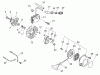 Echo SRM-360SL - String Trimmer, S/N: S00836001001 - S00836999999 Ersatzteile Starter, Magneto, Clutch(Sr/Nr 36003113 and before)