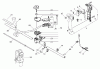 Echo SRM-360SL - String Trimmer, S/N: S00836001001 - S00836999999 Ersatzteile U-Handle(Sr/Nr 36003113 and before)