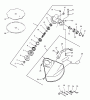Echo SRM-3800 - String Trimmer (Type 1E) Ersatzteile Gear Housing Asy, Blades, Shield, Tools