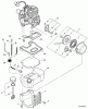 Echo SRM-410U - String Trimmer/Brush Cutter, S/N:S05704001001 - S0570499999 Ersatzteile Fuel System, Starter