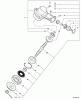 Echo SRM-410U - String Trimmer/Brush Cutter, S/N:S05704001001 - S0570499999 Ersatzteile Gear Case