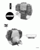 Echo SRM-410U - String Trimmer/Brush Cutter, S/N:S05704001001 - S0570499999 Ersatzteile Labels