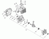 Echo SRM-4300F - String Trimmer/Brush Cutter, S/N: S51220001001 - S51220999999 Ersatzteile Crankcase, Engine Cover