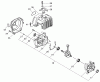 Echo SRM-4300R - String Trimmer/Brush Cutter, S/N: S51220001001 - S51220999999 Ersatzteile Crankcase, Engine Cover