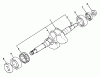 Echo TP-2000 - Trash Pump Ersatzteile Crankshaft, Main Bearing