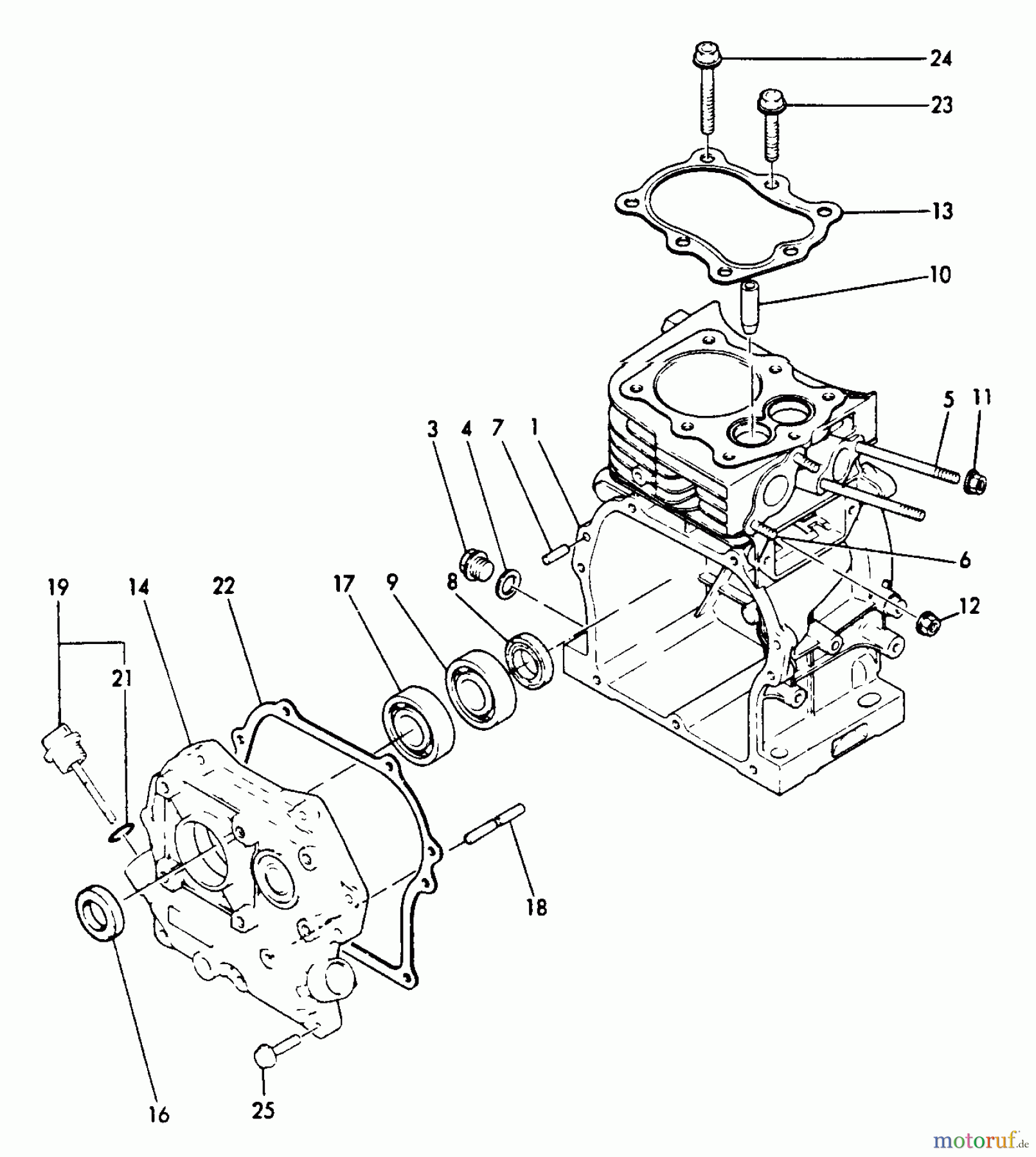 Echo Wasserpumpen TP-2000 - Echo Trash Pump Cylinder Block