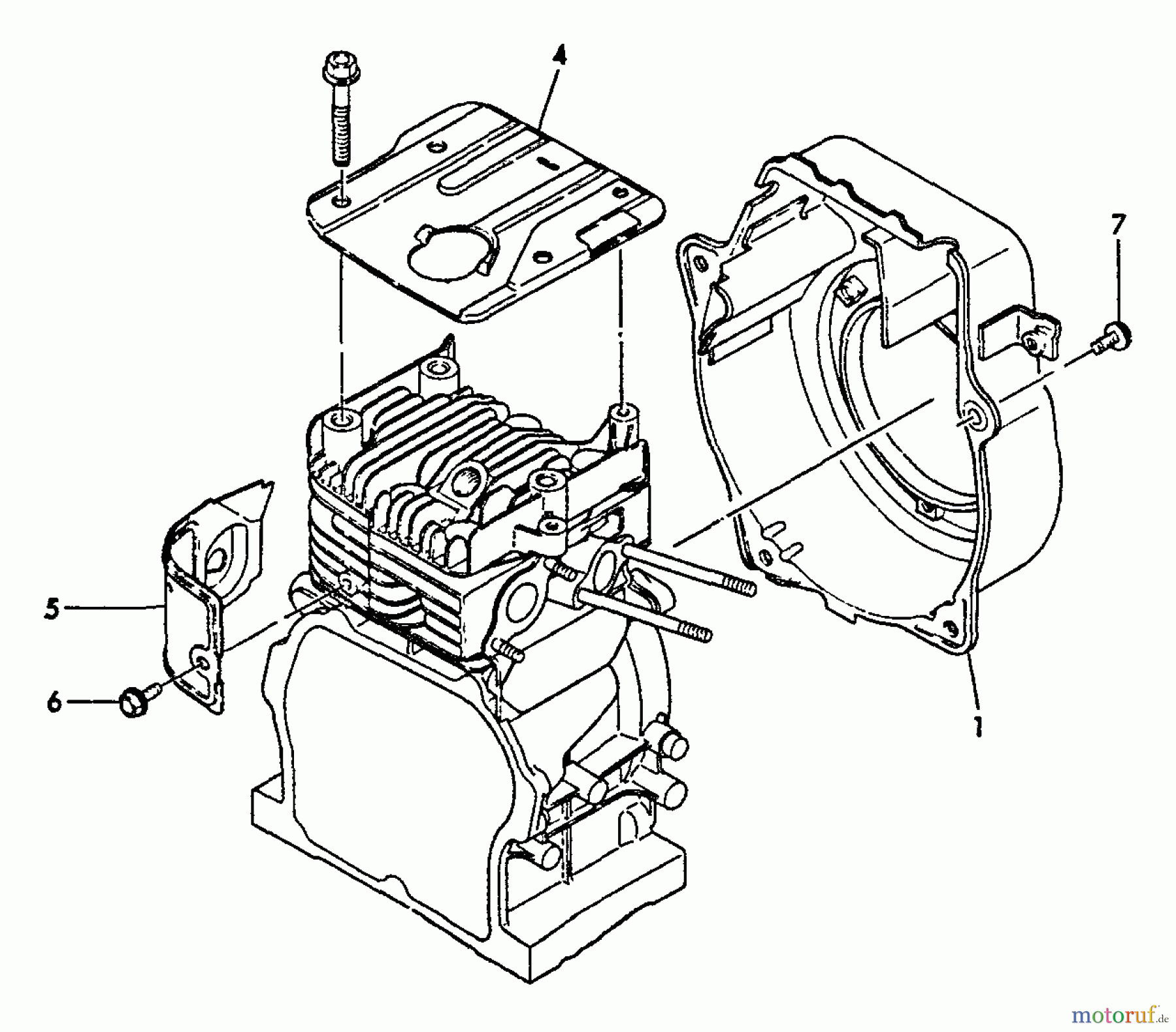 Echo Wasserpumpen TP-2000 - Echo Trash Pump Fan Housing