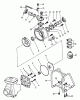 Echo TP-2000 - Trash Pump Ersatzteile Pump, Frame