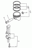 Echo TP-3000 - Trash Pump Ersatzteile Connecting Rod, Piston