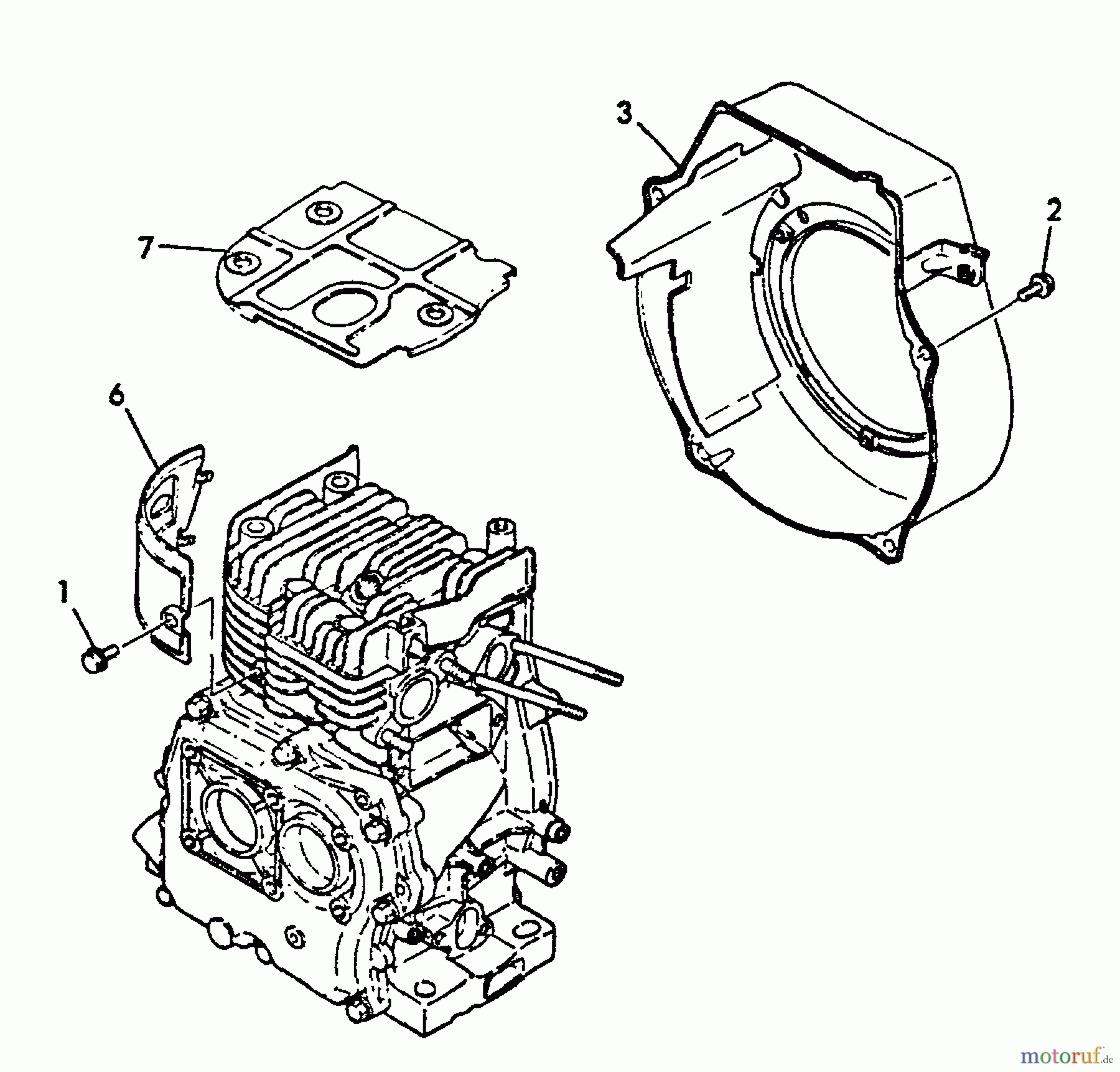 Echo Wasserpumpen TP-3000 - Echo Trash Pump Fan Housing