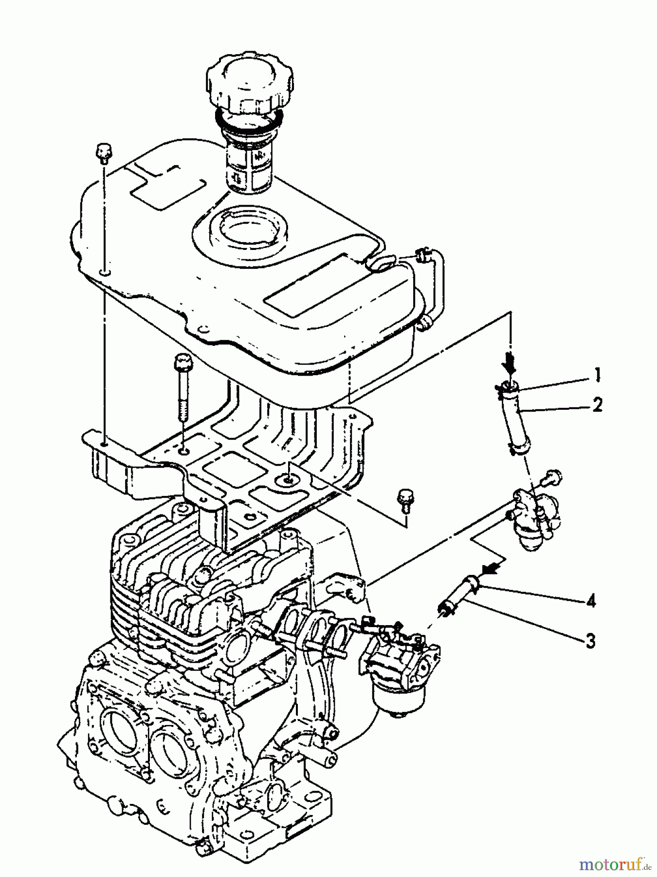 Echo Wasserpumpen TP-3000 - Echo Trash Pump Fuel Pipe